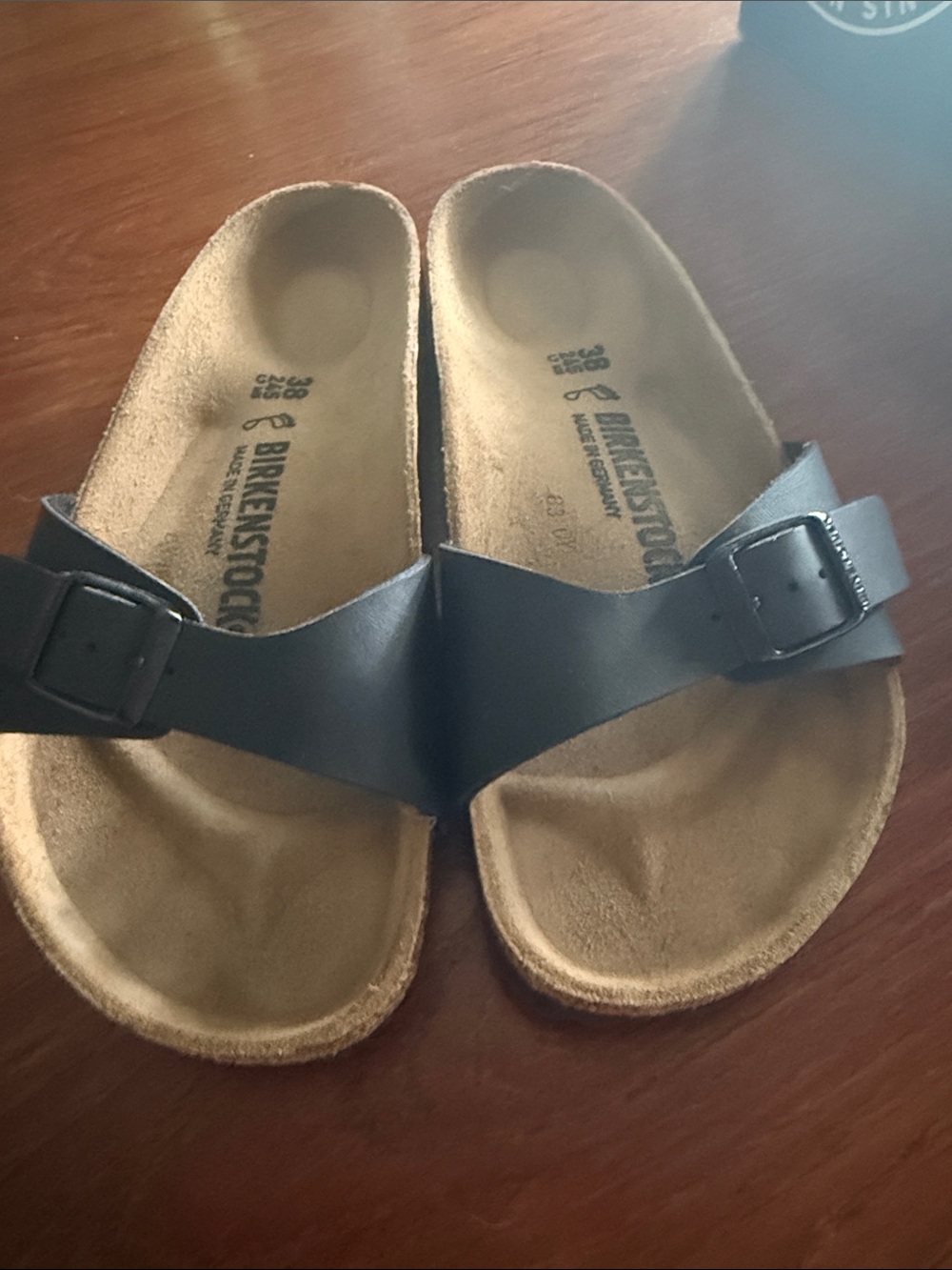 Black Birkenstock Madrid Women’s Size 38 - never worn! - Picture 3 of 7